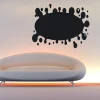Chalk sticker spot 118 - Styled in a modern living room with light-colored walls and minimalist furniture.