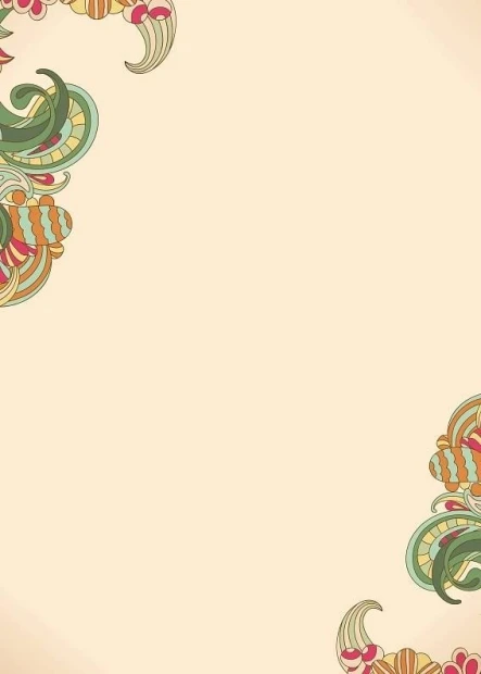 Colorful patterned magnetic whiteboard 080 - Graphic design featuring spirals and wavy shapes in various colors.