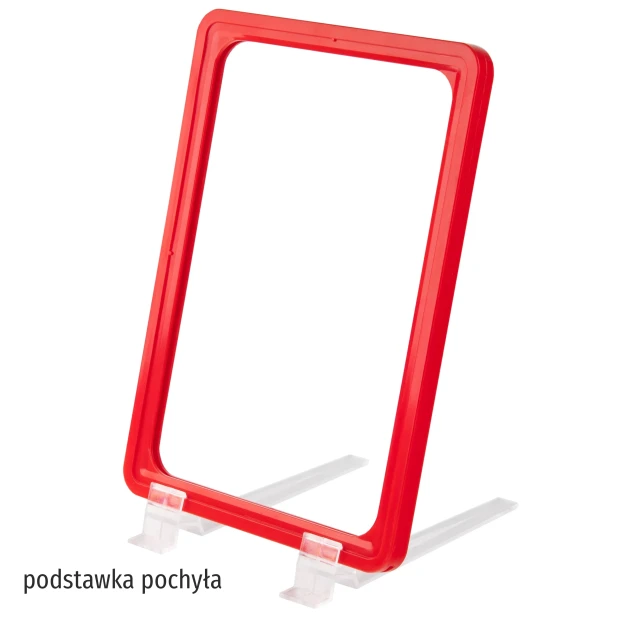 Single-sided whiteboard with custom print in A2, A3, A4, A5, A6 sizes - Graphic design. Frame in color.