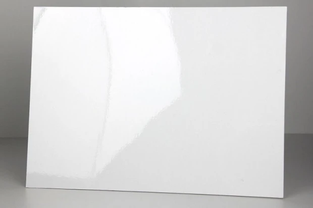 A5 whiteboard - Graphic design. Smooth, glossy rectangular surface.
