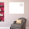 Whiteboard for learning 150 - Styled in a room with a pink wall. The interior features a modern, minimalist design.