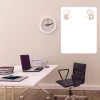 Handprint whiteboard 161 - Office setup with light-colored walls and modern muted furniture.
