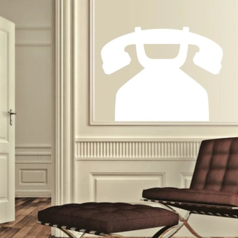 Dry-erase board phone 143 - Living room setup with light walls, wooden floor, and modern furniture.