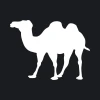 Camel dry-erase board 140 - Features a white camel silhouette on a dark background.