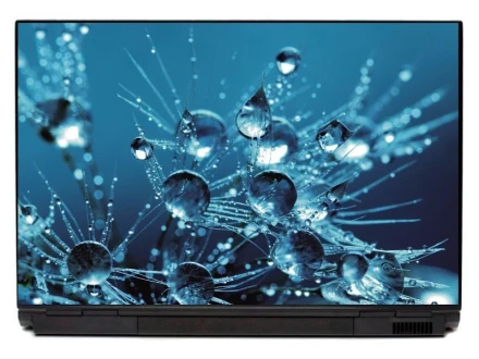 Laptop Sticker Water Drops P402