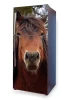 Fridge wrap sticker Horse P30 - Graphic design featuring a detailed horse head.