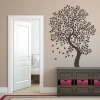 Sticker 03X 08 tree 1934 - Room arrangement with light-colored walls and brown furniture.