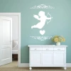 Sticker 03X 15 Cupid 1901 - Bedroom decor with light-colored walls and white furniture.