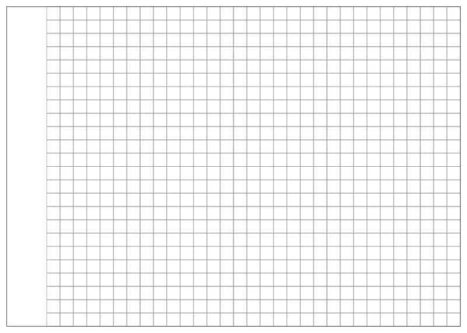 Magnetic dry-erase board lean planner with a fine grid pattern of small squares.