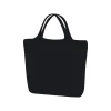 Chalk sticker bag 206 - Graphic design. Simple bag silhouette with two black handles.