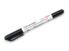 Double-sided dry-erase marker in various colors Toma TO-270 - Graphic design. Marker with label on a white background.