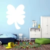 Dry-erase board clover 185 - Decorated in a child\'s room with light blue walls and white furniture.