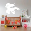 Dry-erase board horse 199 - Decorated in a children\'s room with light-colored walls and natural wood furniture.