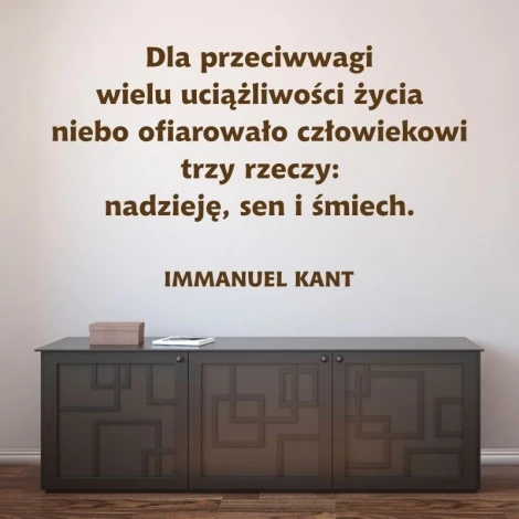 Counterweight sticker 1964 - Living room arrangement with light walls and dark furniture.