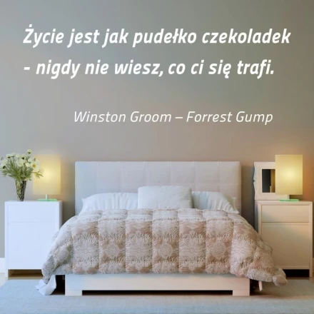 Life Sticker Is Like A Box Of 1968 Chocolates.