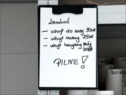 Writing Pad With Holder, Magnetic, clipboard