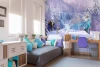 Queen Elsa wallpaper 8-499 - Decorated children\'s room with light-colored walls and modern furniture.