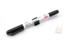 Double-sided dry-erase marker in various colors, Toma TO-270 - Graphic design. Features round tips and a clip.