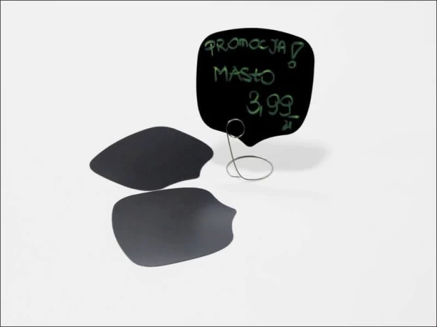 Chalkboard price tags - Graphic design. Shape resembling a speech bubble with rounded edges.