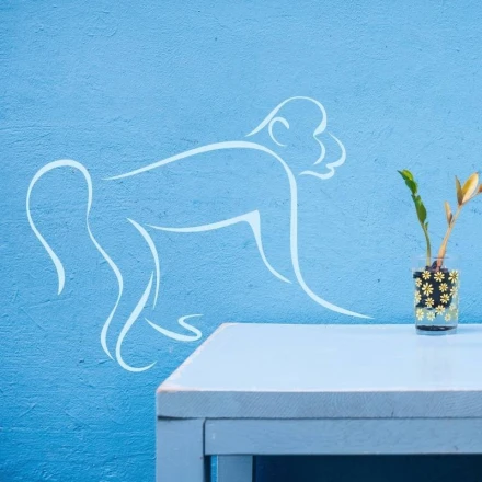 Decorative Sticker Monkey 2003