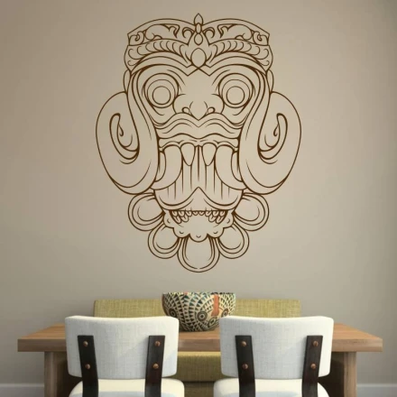Wall Sticker Mask Bali Mask 2097