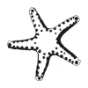 Starfish wall sticker 2105 - Graphic design featuring a five-pointed star with dots.