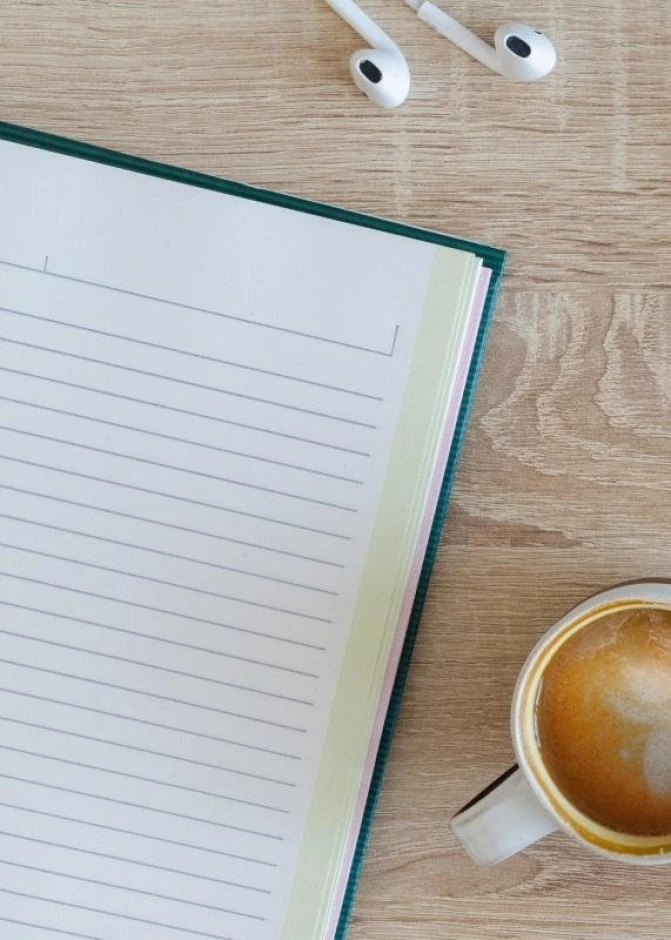 Magnetic whiteboard notebook 259 - Graphic design with visible horizontal lines on a white background.
