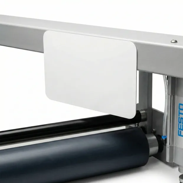 A4 magnetic dry-erase board for shelves - Graphic design. Simple, smooth surface in shape.