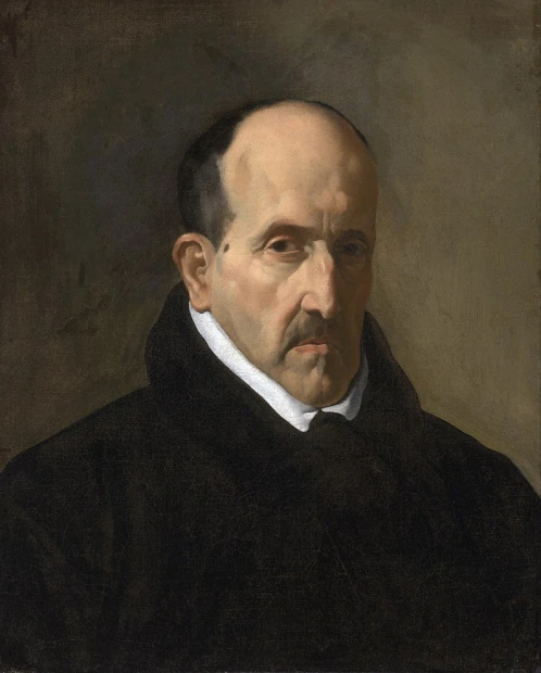 Elegant reproduction portrait of Luis de Gongora y Argote, perfect for classic interiors.