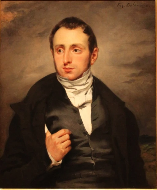Portrait reproduction of Dr. Francois-Marie Desmaisons in an elegant style, perfect for modern interiors.