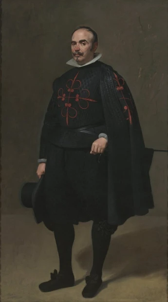 Reproduction of Portrait of Don Pedro de Barberana in an elegant style, perfect for a classic interior.