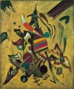 Reproduction of Points by Wassily Kandinsky - Graphic design with dynamic shapes, lines, and colorful spots.