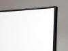 Custom aluminum-framed magnetic whiteboard with a smooth graphic design surface.