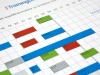 Magnetic dry-erase board with custom graphic - Colorful grid design.