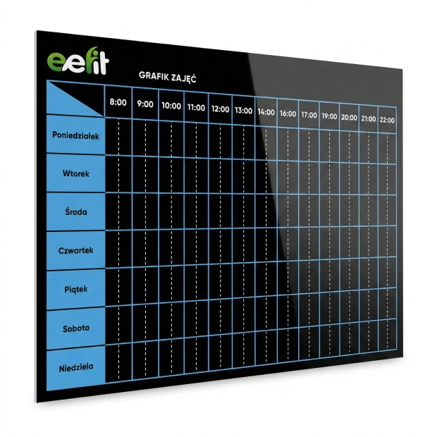 Custom dry-erase board with your design in a modern style, perfect for an office or study room.