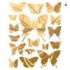 Multicolored butterfly stickers, perfect for decorating a child\'s room or a creative office.