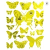 Multicolored butterfly stickers that add joy and freshness to a child\'s room or creative space.