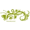 Elegant Chinese sticker 09 in vibrant green, perfect for refreshing a modern interior or decor.