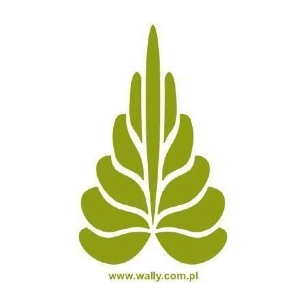 Stylish klasik 004 sticker in shades of green, perfect for modern interiors, adding a touch of elegance.