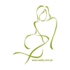 Stylish lady sticker 13 in a minimalist design, perfect for modern interiors, adding elegance.