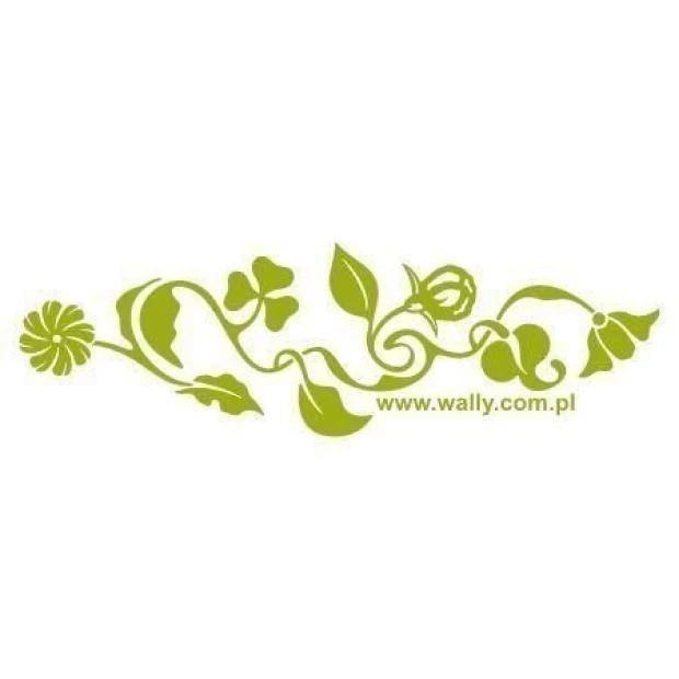 Climbing plant sticker 002 in vibrant green, perfect for refreshing modern interiors or cozy spaces.