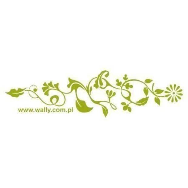 Creeper sticker 006 features an elegant green design, perfect for refreshing modern interiors or spaces.