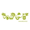 Climbing plant sticker 031 in a fresh green tone, perfect for enlivening modern interiors.