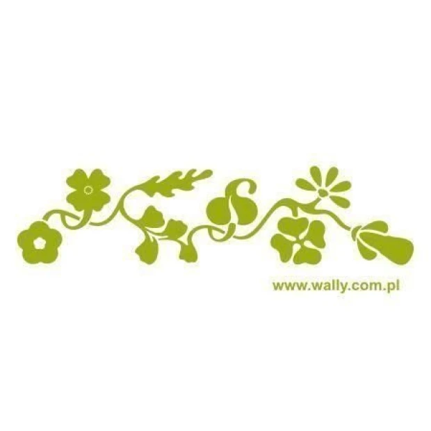 Climbing plant sticker 032 in fresh green color will beautifully enliven a wall in a modern living room.