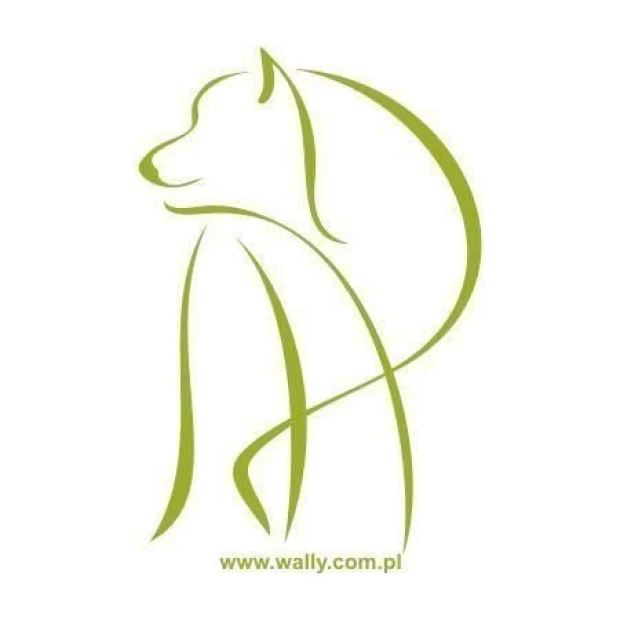 Stylish animal sticker 03 in soft green shades, perfect for a modern child\'s room.