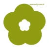 Stylish Classic 087 flower-shaped sticker, perfect for brightening up modern interiors.