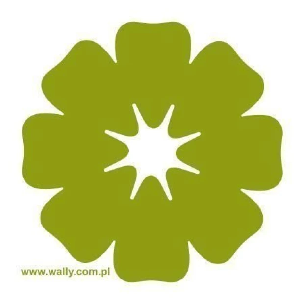 Stylish Classic 106 sticker in vibrant green, perfect for refreshing modern interiors.