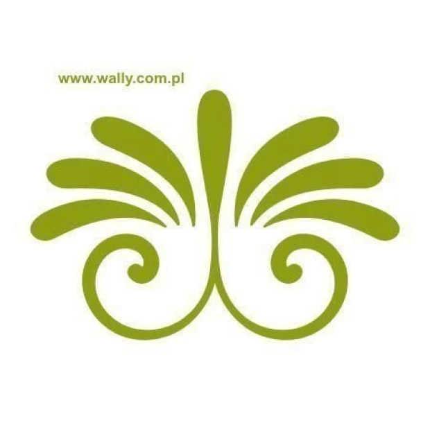 Elegant klasik 269 sticker in shades of green, perfect for refreshing a modern interior.