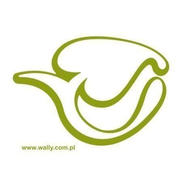 Stylish klasik 402 sticker in soft green shades, perfect for a cozy bedroom or modern decor.