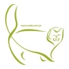 Stylish sticker featuring a minimalist cat in soft green, perfect for modern decor.
